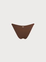 Brown Gold-Accented Bikini Bottom - Image 6