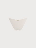 Off White Gold-Accented Bikini Bottom - Image 6