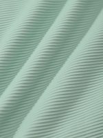 Cyan Ribbed Seam Full Coverage Bikini Bottom - Image 7