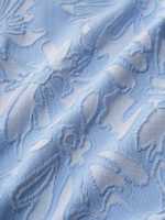 Light Blue Bloom Textured Bikini Bottom - Image 8