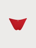 Red Gold-Accented Bikini Bottom - Image 9