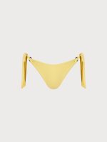Yellow Tie O-Ring Bikini Bottom - Image 6