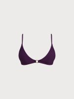 Purple O-Ring Bikini Top - Image 6