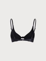 ECONYL® Black Knot Bikini Top - Image 7
