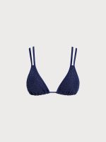 Blue Strappy Bikini Top - Image 8