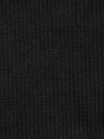 Black U-Neck Ribbed Seam Bikini Top - Image 7