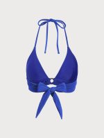 Blue Back Tie Bikini Top - Image 6