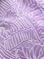 Purple Textured V Neck Bikini Top - Image 8