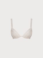 Off White Underwire Bikini Top - Image 8