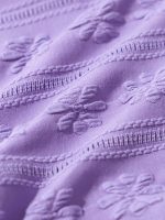 purple Jacquard Cover-Up Skirt - Image 7