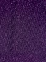 Purple V-Neck Ruched Plus Size One-Piece Swimsuit - Image 8