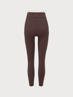 Coffee Natural Waisted Leggings 25" - Image 7