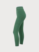 Green Natural Waisted Leggings 25" - Image 9