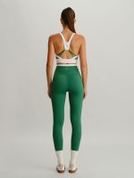 Green Natural Waisted Leggings 25" - Image 5