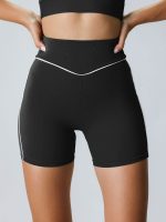 Black Natural Waisted Lycra® Short - Image 2