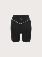 Black Natural Waisted Lycra® Short - Image 9