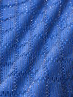 Blue Mesh Cover-Up Skirt - Image 9