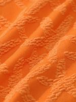 Orange Starfish Cut Out One-Piece Swimsuit - Image 9