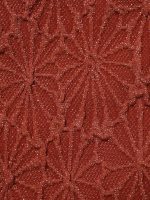 Orange Textured Cutout One-Piece Swimwear - Image 8