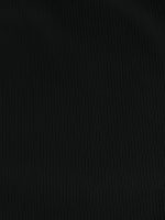 Black Contrast Gleam Plus Size One-Piece Swimsuit - Image 8