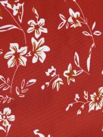 Red Floral Print Underwire Bikini Top - Image 8