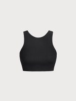 Black Crop Surf Top - Image 6