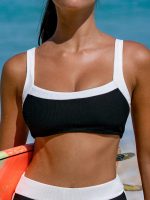 Black Contrast Surf Top - Image 2