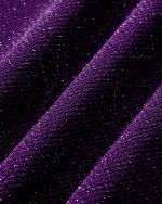 Purple Mesh Plunge Plus Size Bikini Top - Image 7