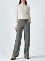 Cream Cropped Sports Jacket - Image 7