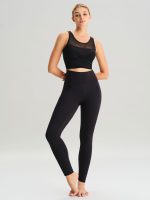 Black Cut Out Leggings – 28" Inseam - Image 4