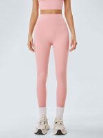 Light Pink Cut Out Leggings 24" - Image 2