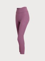 Purple V-Waist Leggings 24" - Image 7