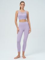 Light Purple Cut Out Leggings 24" - Image 5