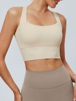 White Twist X-Cross Sports Bra - Light Support - Image 7