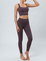 Purple Twist X-Cross Sports Bra - Light Support - Image 5