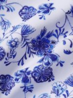 Blue Contrast Print Bikini Bottom - Image 8