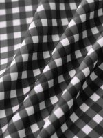 Black Gingham Plus Size Tankini Bottom - Image 8