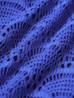 Royal Blue Gold-Accented Bikini Top - Image 12