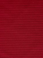 Red Contrast V-Neck Plus Size Bikini Top - Image 6