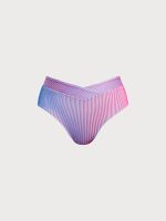 Multi V Cut Plus Size Bikini Bottom - Image 5