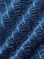 Blue Gradient Textured Bikini Top - Image 9