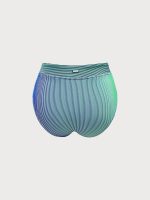 Green V Cut Plus Size Bikini Bottom - Image 7