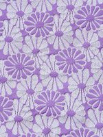 Purple Floral Print Plus Size Bikini Bottom - Image 7