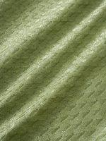 Green Textured X Cross One Piece Swimwear - Image 8