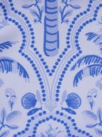 Blue Print Strappy Bikini Top - Image 10