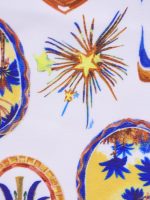 Multi Print Halter Bikini Top - Image 8