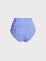 Blue Jacquard Full Coverage Surf Bottom - Image 7