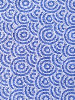 Blue Jacquard Cutout Surf Bra - Image 8