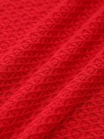 Red Crochet Cutout Cover-up Dress - Image 8