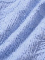 Light Blue Textured Bikini Bottom - Image 9